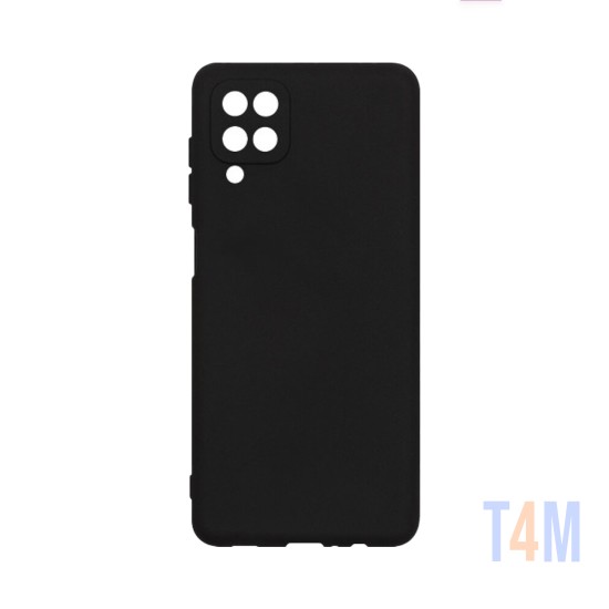 Funda de Silicona Suave para Samsung Galaxy A12 5g Negro